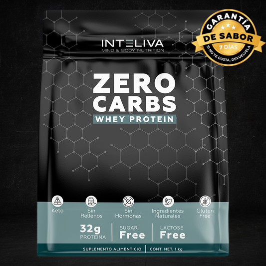 Proteína en polvo Zero Carbs (proteína sin carbohidratos)