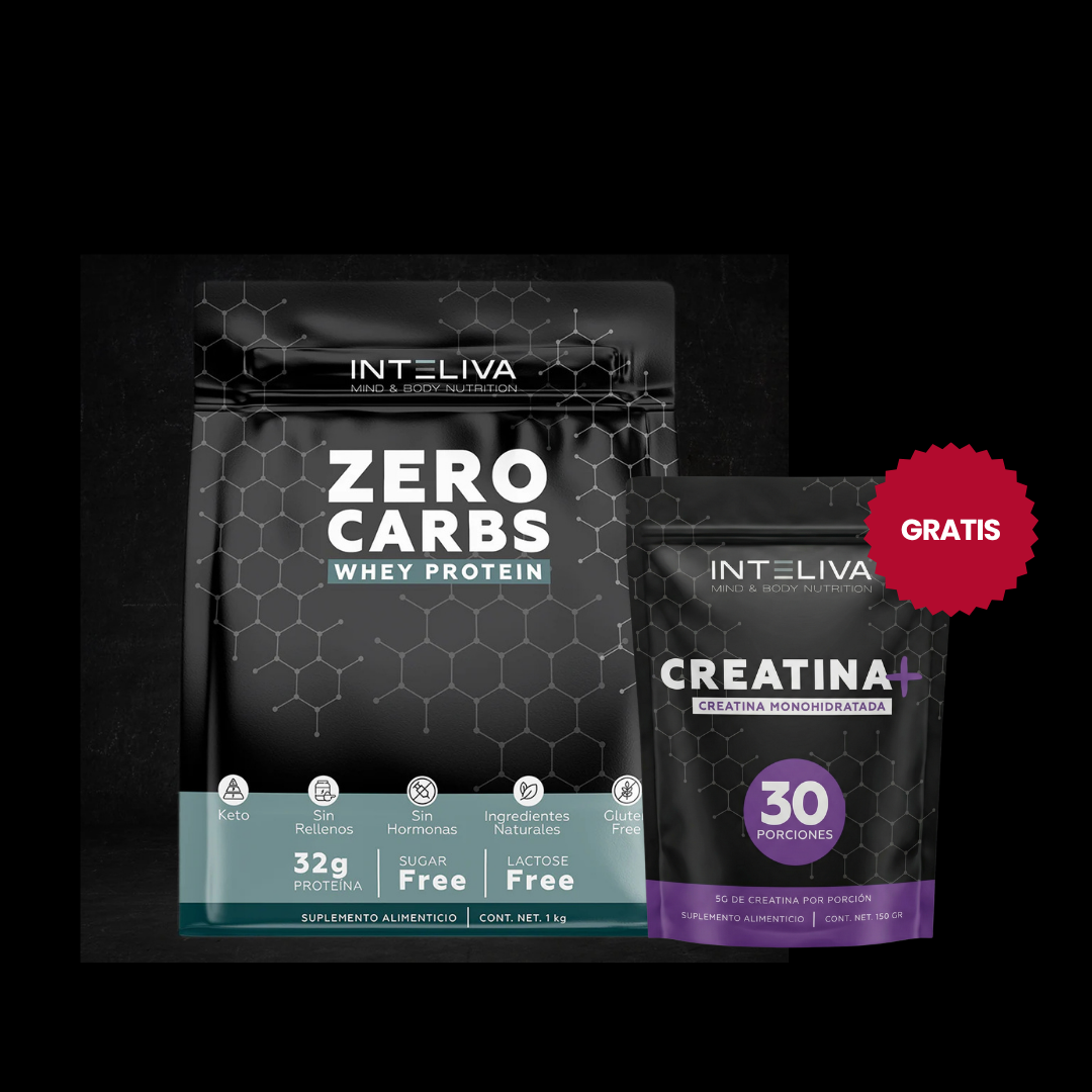 Proteína Zero Carbs 1kg & Creatina Gratis