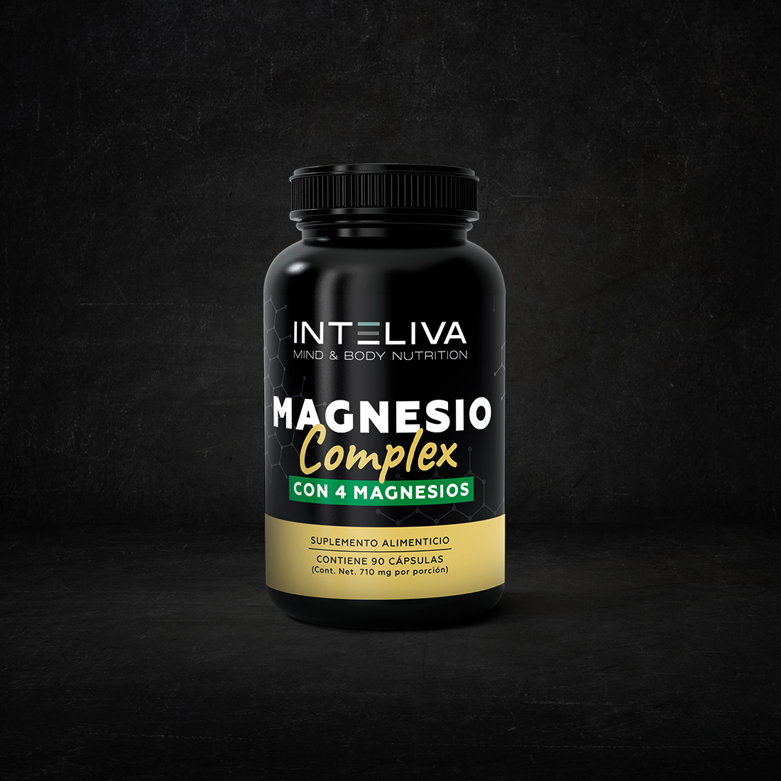 Magnesio Complex con 4 Magnesios (90 cápsulas)