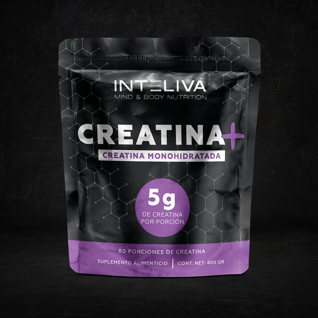 Creatina Monohidratada Pura (80 porciones)