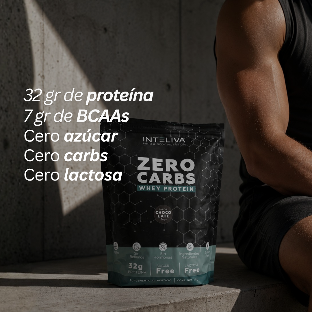Proteína en polvo Zero Carbs (proteína sin carbohidratos)