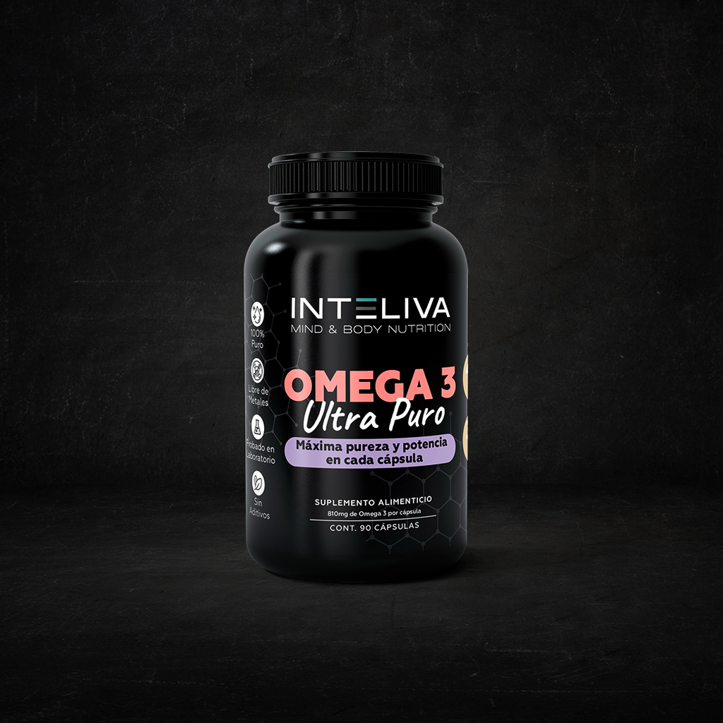Omega 3 Ultra Puro - 90 porciones – INTELIVA Mind & Body Nutrition