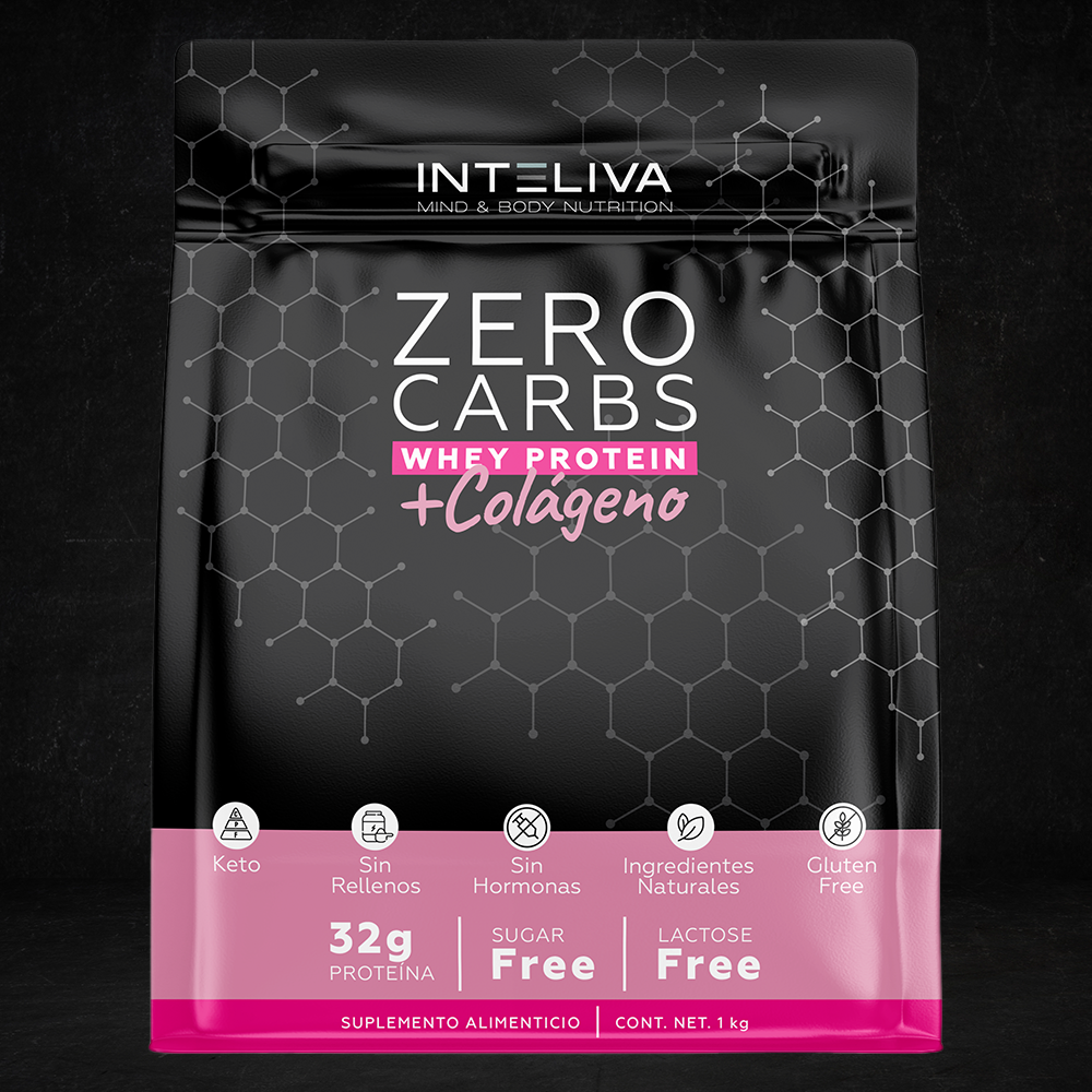 Proteína en polvo Zero Carbs + Colágeno (proteína sin carbohidratos)