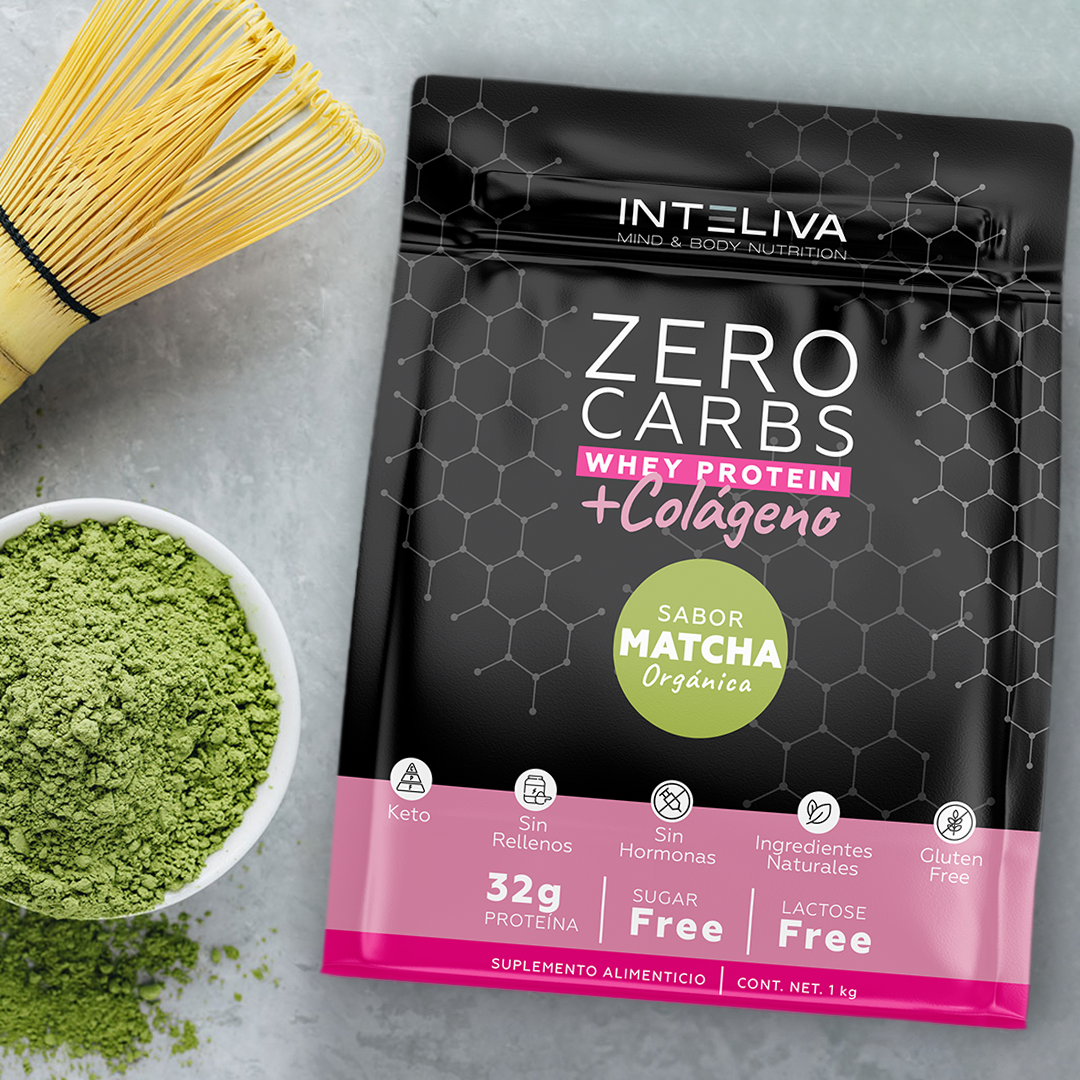 Proteína en polvo Zero Carbs + Colágeno (proteína sin carbohidratos)