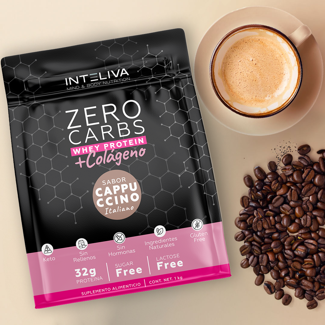 Proteína en polvo Zero Carbs + Colágeno (proteína sin carbohidratos)
