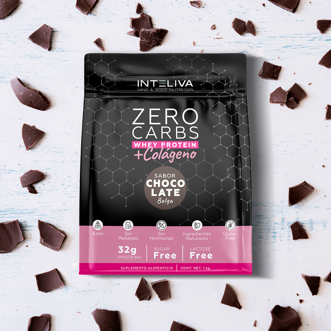 Proteína en polvo Zero Carbs + Colágeno (proteína sin carbohidratos)