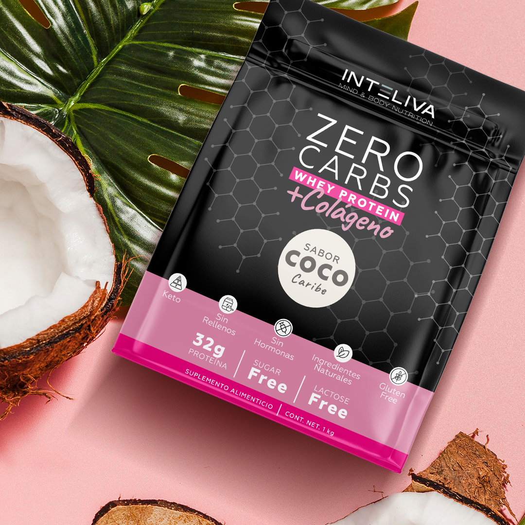 Proteína en polvo Zero Carbs + Colágeno (proteína sin carbohidratos)