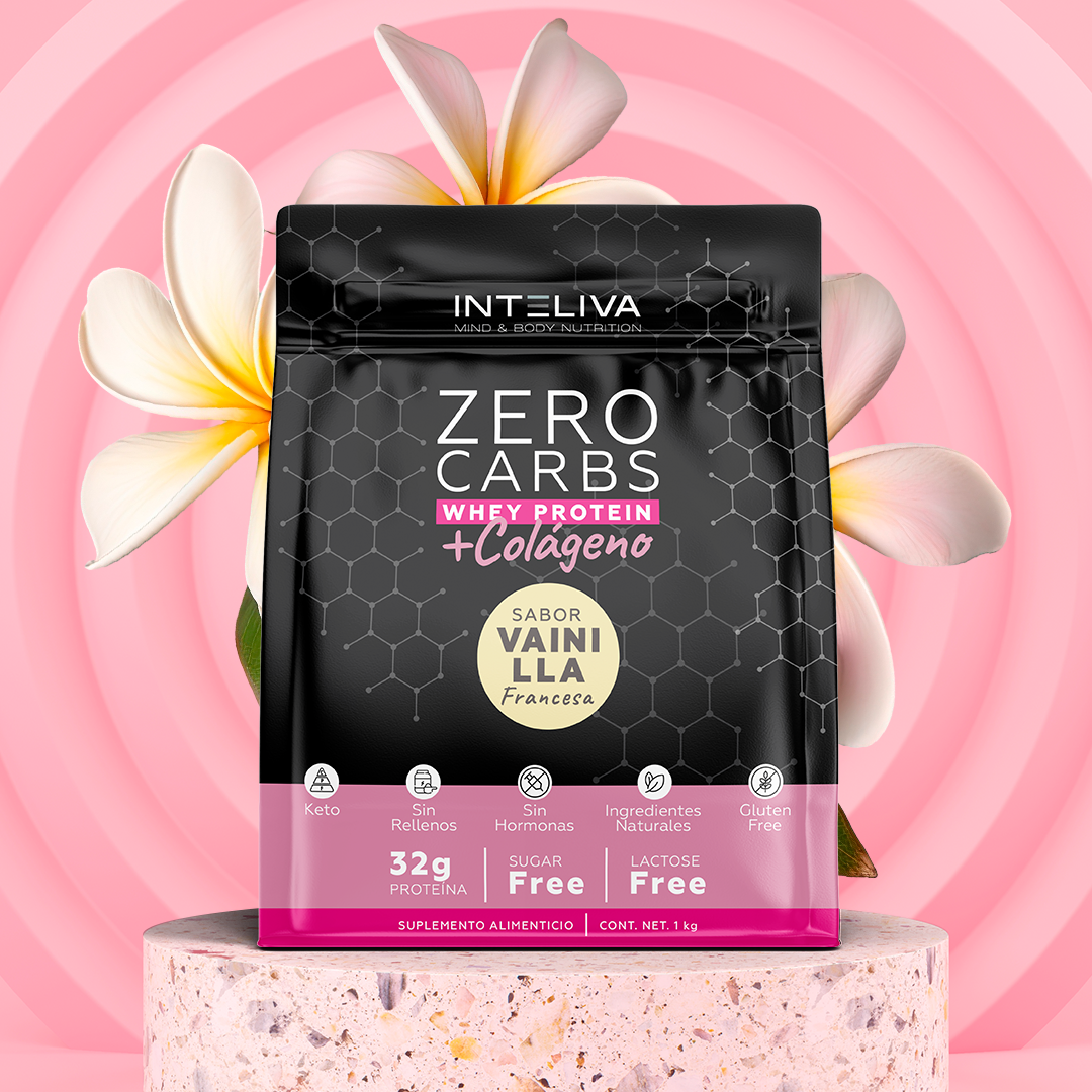 Proteína en polvo Zero Carbs + Colágeno (proteína sin carbohidratos)