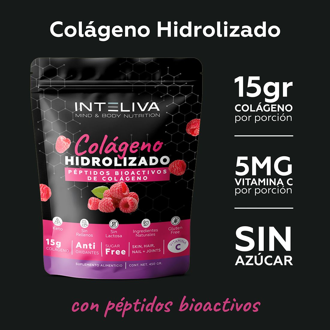 Beauty Collagen: Colágeno Hidrolizado Puro con Vitamina C
