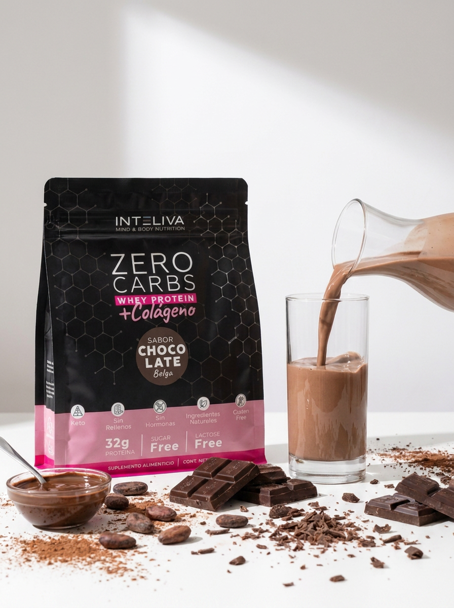 Proteína en polvo Zero Carbs + Colágeno (proteína sin carbohidratos)