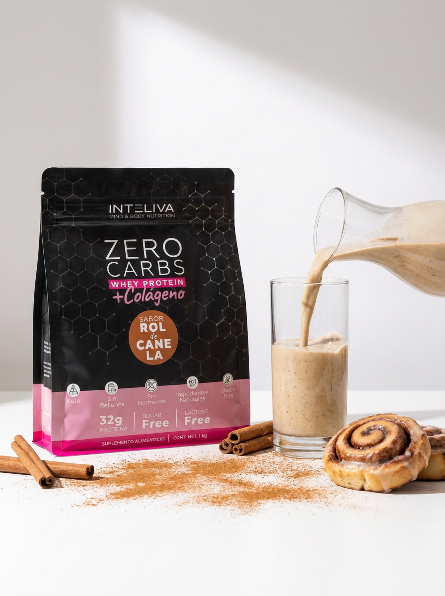 Proteína en polvo Zero Carbs + Colágeno (proteína sin carbohidratos)