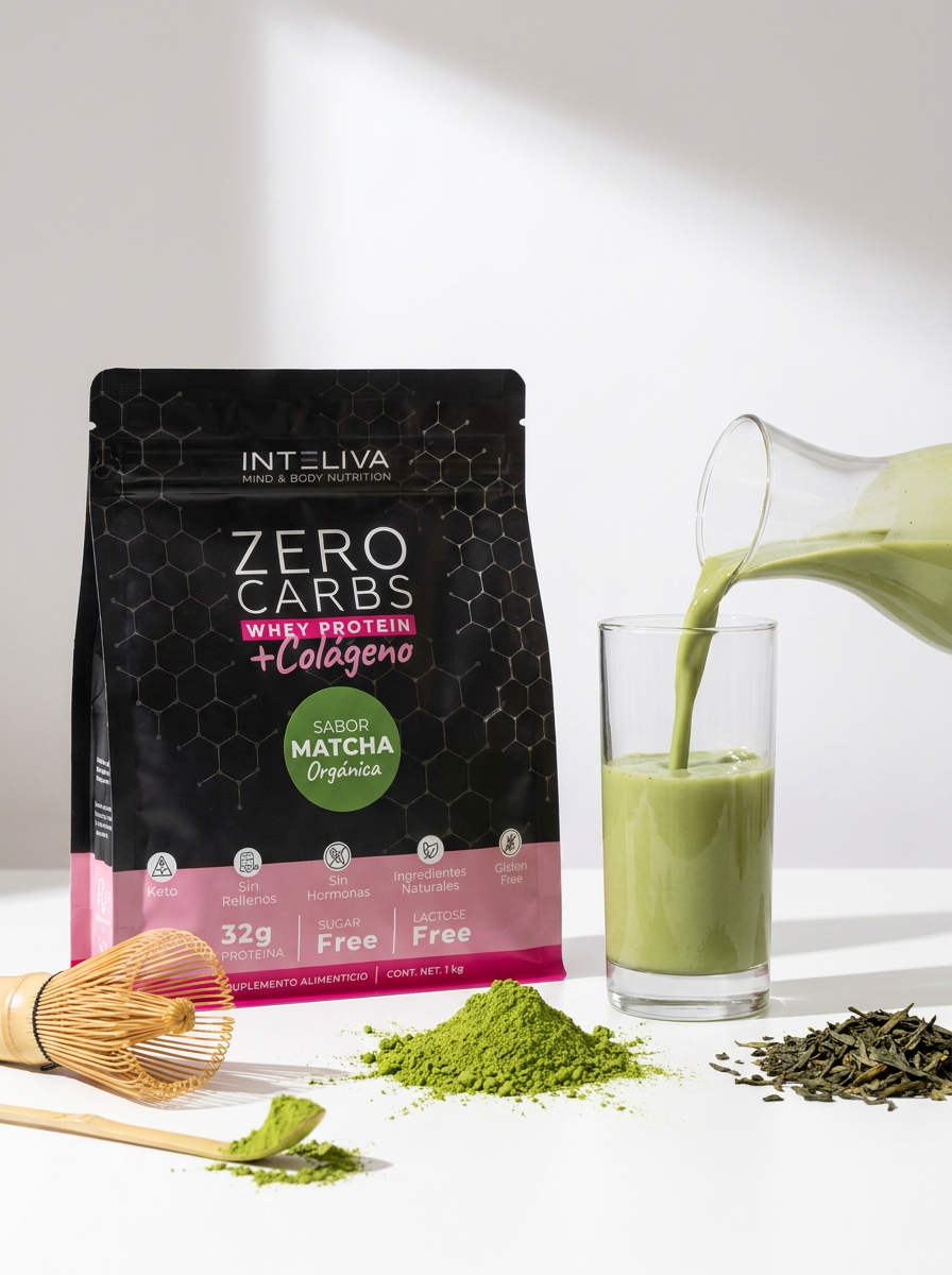 Proteína en polvo Zero Carbs + Colágeno (proteína sin carbohidratos)