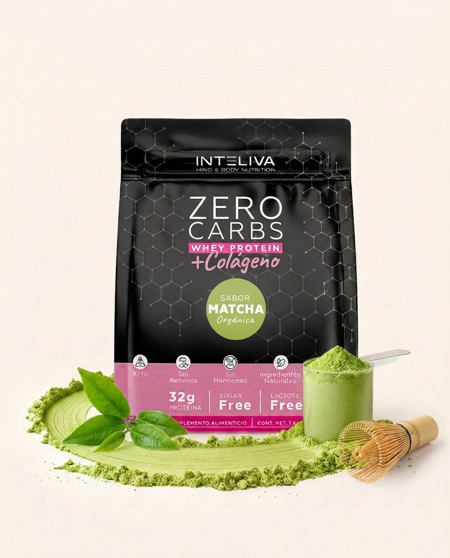 Proteína en polvo Zero Carbs + Colágeno (proteína sin carbohidratos)
